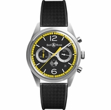 Bell & Ross Limited Out of 170 Black Dial Chronograph Men's Watch BRV126-RS40-ST/SRB