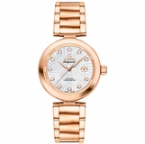 Omega De Ville Ladymatic Rose Gold Luxury Women's Watch 425.60.34.20.55.001